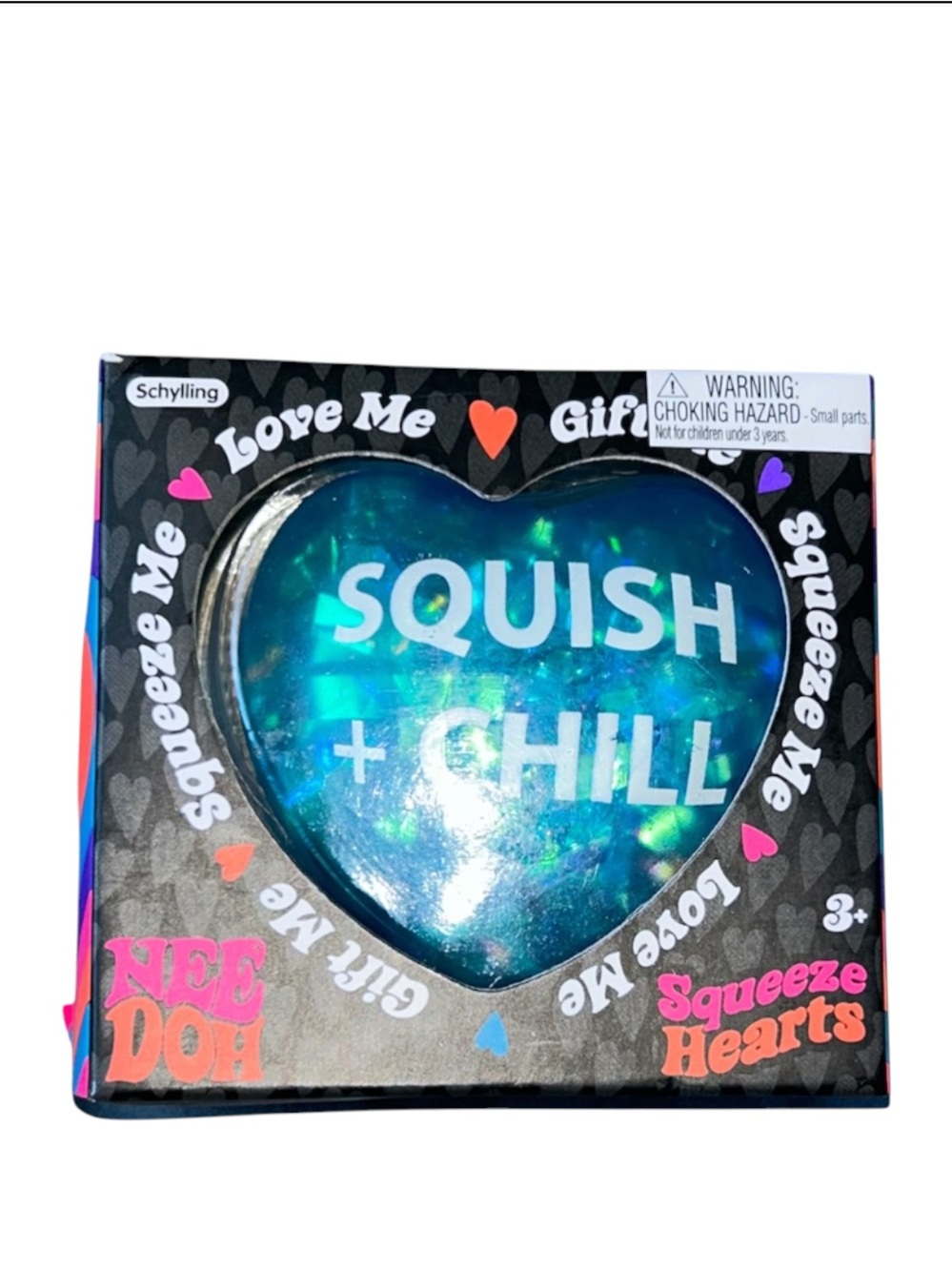 Needoh Squeeze Hearts Limited edition Valentines sugar squishy (Rare)